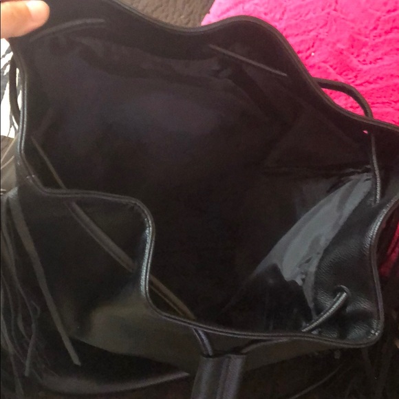 Victoria’s Secret Leather Tassel Backpack - Picture 6 of 6